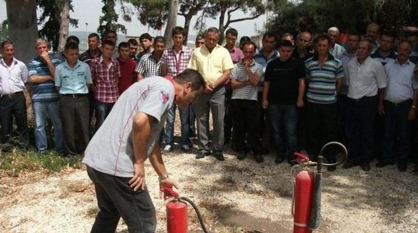 Erdemli Orman İşletme M&uuml;d&uuml;rl&uuml;ğ&uuml;'nde Uygulamalı Eğitim