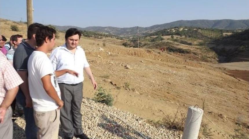 G&uuml;lmez, Bebekli Sulama G&ouml;letini İnceledi