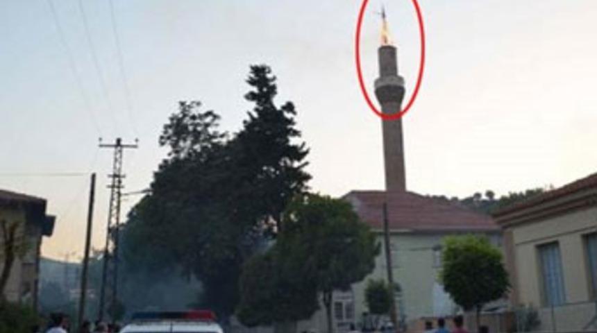 Şaşkınlık yaratan yangın