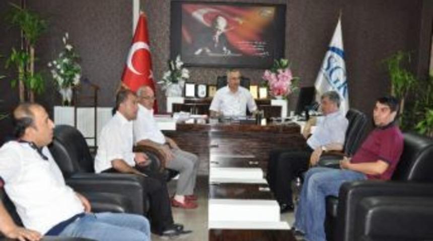 Milletvekili Akman&rsquo;dan Sgk İl M&uuml;d&uuml;r&uuml; Kılı&ccedil;&rsquo;a Ziyaret