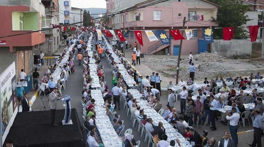 Sultanbeyli Halkı Aynı Sofrada Buluştu