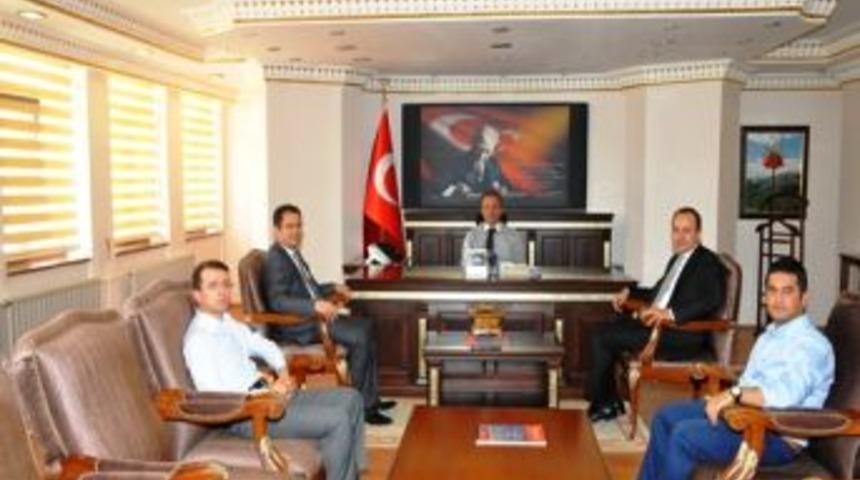 Savcı Ve Hakimlerden Vali G&uuml;ner&rsquo;e Ziyaret