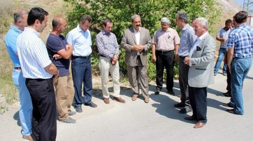 Başkan &Uuml;rg&uuml;p, Organize Sanayi B&ouml;lgesindeki &Ccedil;alışmaları İnceledi