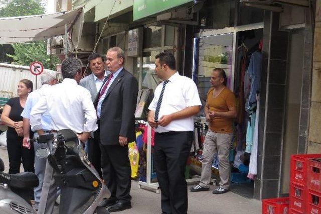 Chp’den Pazarcı Esnafına Ziyaret