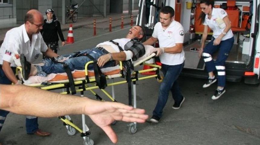 (&ouml;zel Haber) Otomobilini Yıkarken Maganda Kurşununun Hedefi Oldu