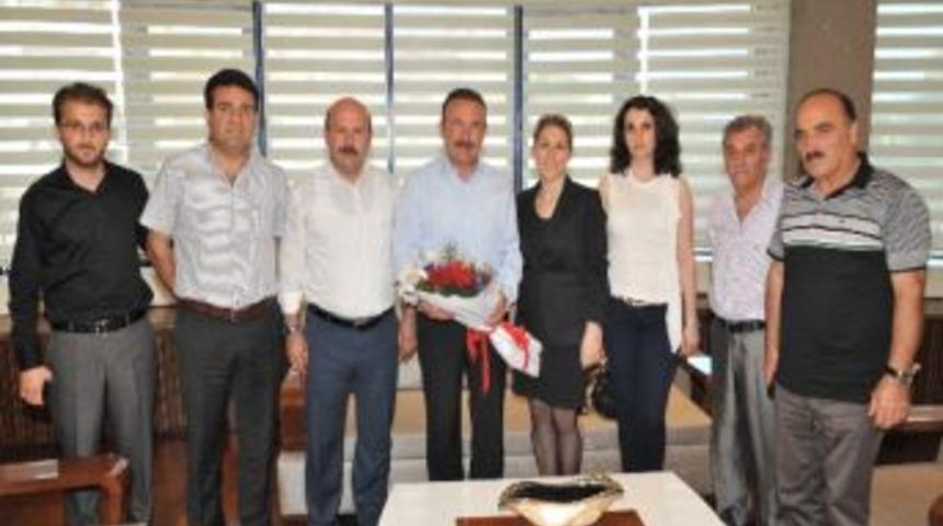 Başkan Doğan Ziyaret&ccedil;ilerini Ağırlıyor