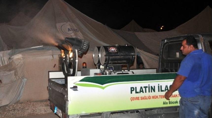 &Ccedil;adır Kent, Zararlı B&ouml;ceklere Karşı İla&ccedil;lanıyor