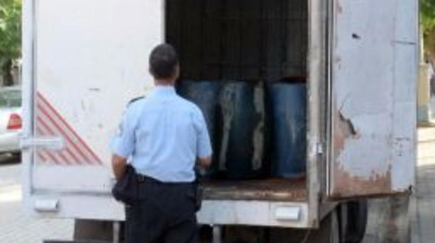 İslahiye'de Ka&ccedil;ak Mazot Ele Ge&ccedil;irildi