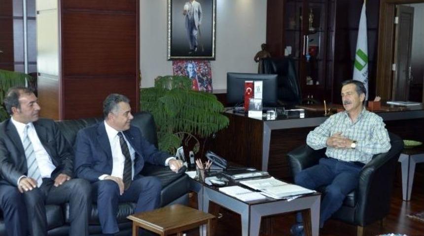 Eses&rsquo;in Yeni Y&ouml;netiminden Başkan Ata&ccedil;&rsquo;a Ziyaret