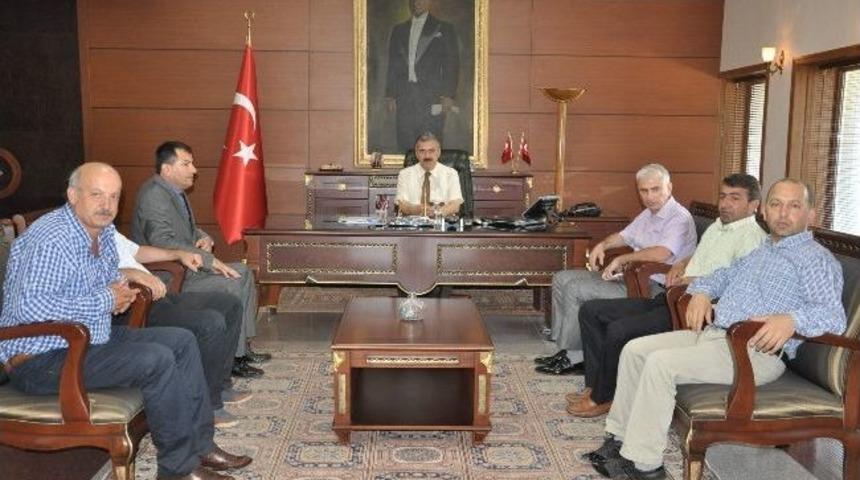 Maden Enerji Ve Sanayici İşadamları Derneği&rsquo;nden, Vali Ayyıldız&rsquo;a Ziyaret