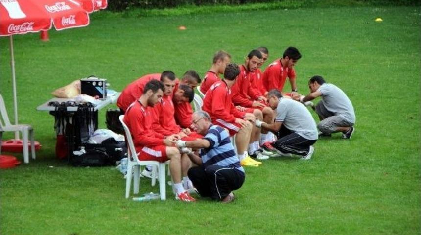 Samsunspor Laktat Testinden Ge&ccedil;ti