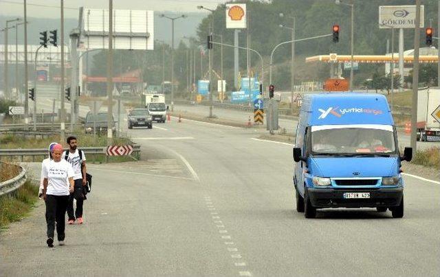 Seçim Barajı İçin Ankara’ya Yürüyen Kotil Bolu’da