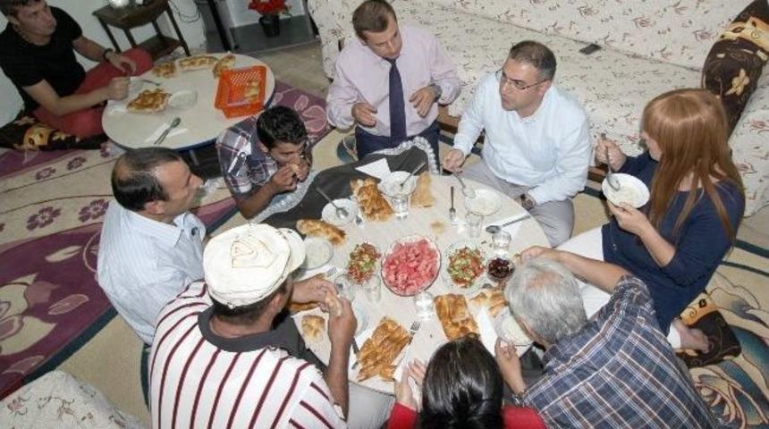 Başkan Cengiz&rsquo;den S&uuml;rpriz İftar Ziyareti
