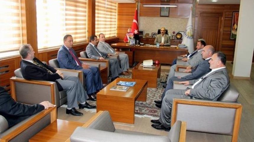 Kızılay Y&ouml;netiminden, Sivas Belediyesine Ziyaret