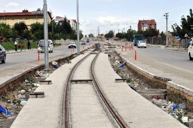 Yeni Tramvay Hatlarına Sayısı Günler Kaldı