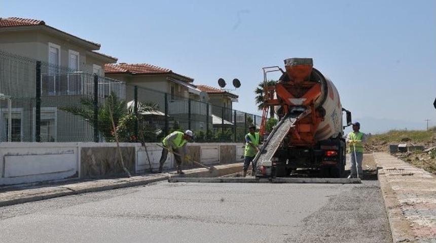 &Ccedil;iğli Belediyesi Sasalı Yollarını Yenileniyor