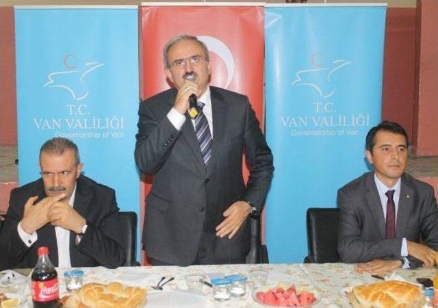 Vali Karaloğlu Çatak’ta İncelemelerde Bulundu