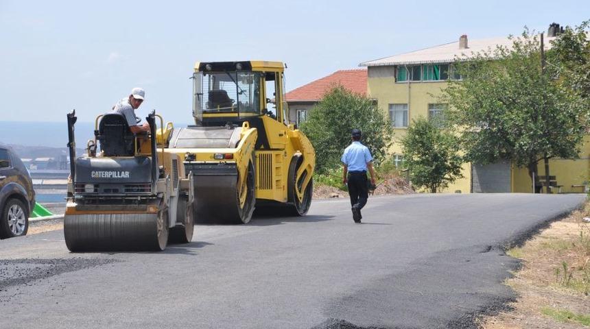 Ereğli'de Asfaltlama &Ccedil;alışmaları Devam Ediyor
