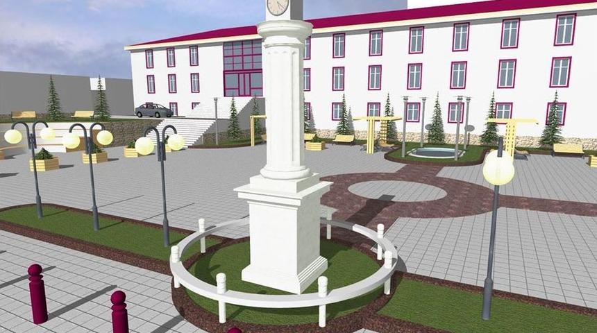 Hanak H&uuml;k&uuml;met Konağı &Ouml;n&uuml; Modern G&ouml;r&uuml;n&uuml;m&uuml;ne Kavuşuyor