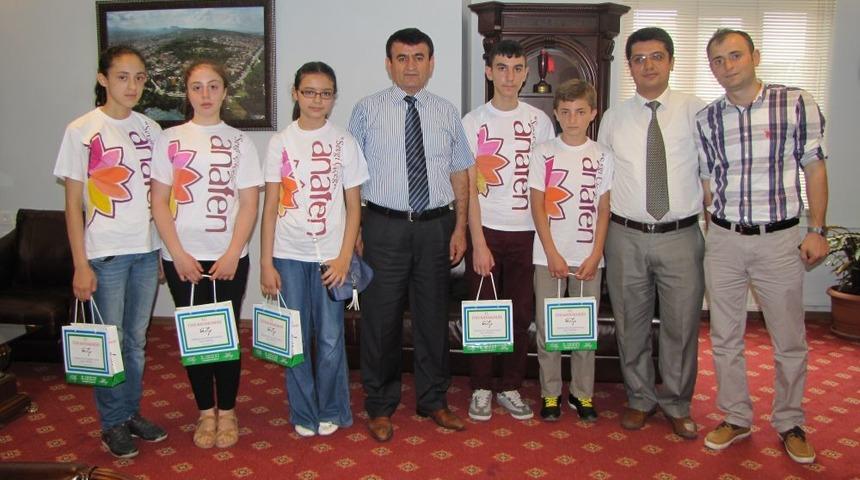 Başarılarını Kurum Amirleri Ile Paylaştılar