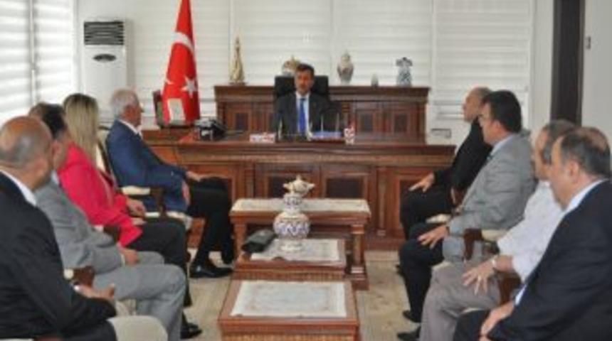 Kutsev'den K&uuml;tahya Valisi Şerif Yılmaz&rsquo;a Ziyaret