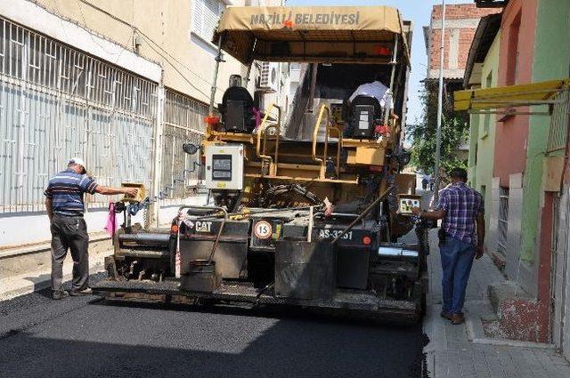 Nazilli’de Üst Yapı Çalışmaları Tüm Hızıyla Devam Ediyor