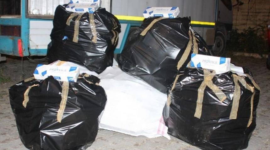 Tokat'ta Ka&ccedil;ak Sigara Operasyonu: 2 Tutuklama