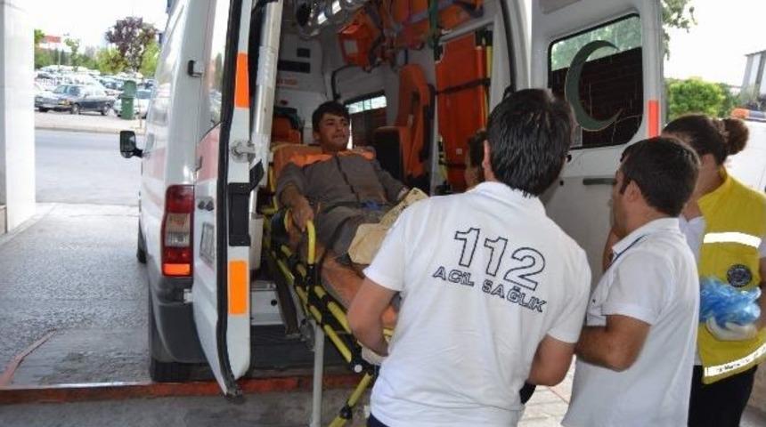 Taş Ocağında İş Kazası: 1 Yaralı