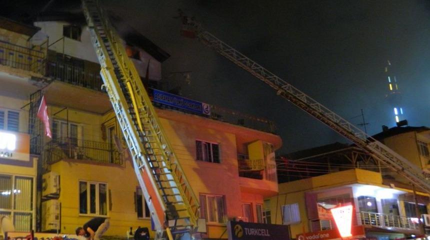 Acıpayam &Uuml;lk&uuml; Ocakları'nda Yangın &Ccedil;ıktı