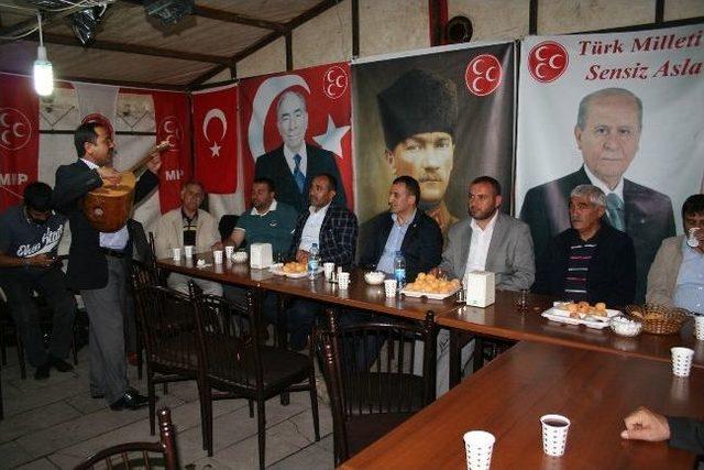 Mhp Genel Başkan Yardımcısı Atilla Kaya, Kars&rsquo;ta Vatandaşlarla İftarda Bir Araya Geldi 1