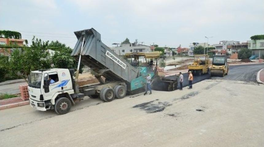 B&uuml;y&uuml;kşehir Sarı&ccedil;am&rsquo;ı Asfaltlıyor