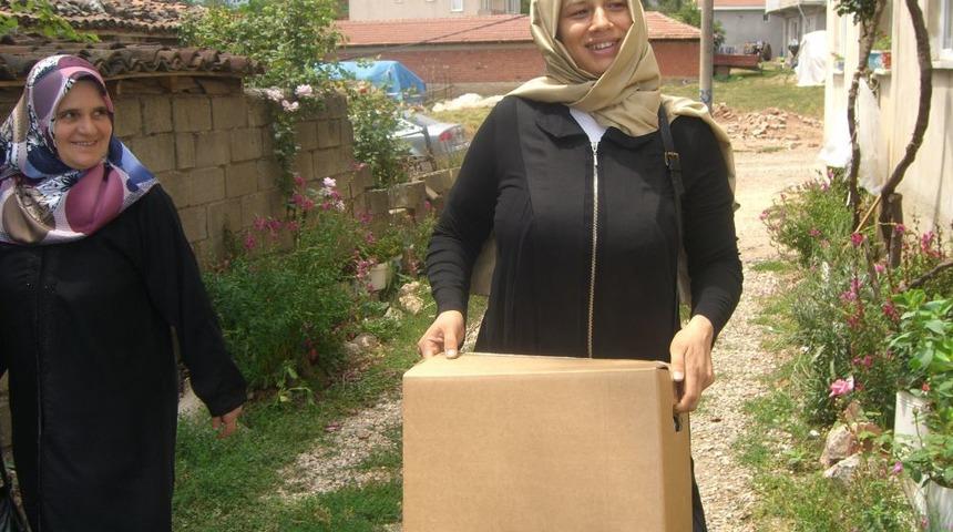 BUSEDER'den K&ouml;ylerdeki Ihtiya&ccedil; Sahiplerine Ramazan Yardımı