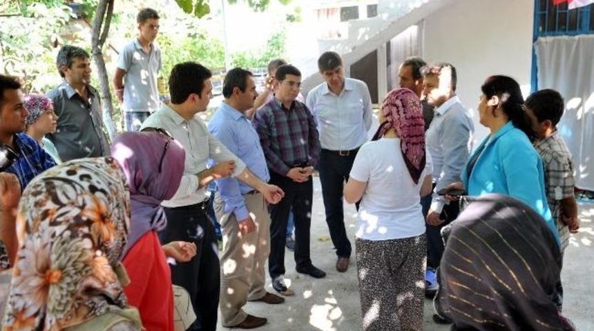 Ak Partililerden Evlere Ziyaret
