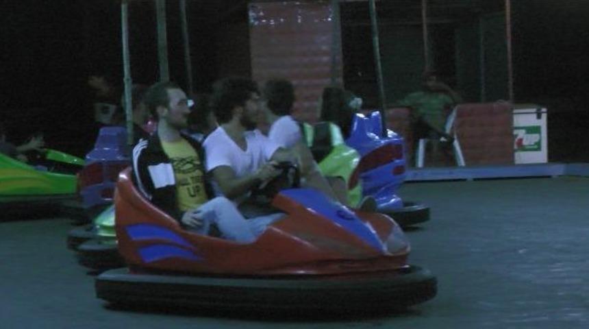 Ak&ccedil;akoca'da Lunapark Kuruldu