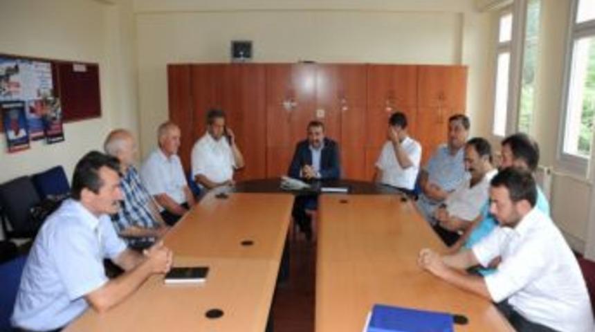 Milletvekili İsrafil Kışla Arhavi'de Incelemelerde Bulundu