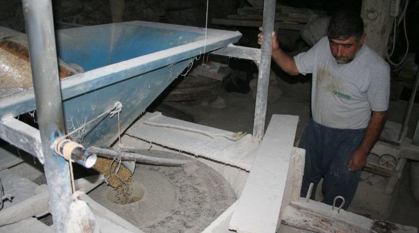 Buğdayını Alan 400 Yıllık Su Değirmenine Geliyor