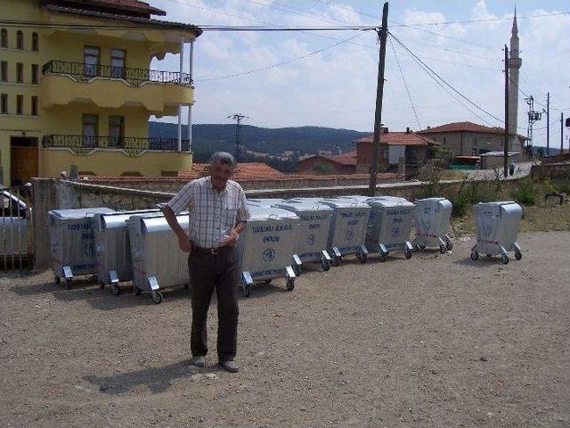 Tavşanlı Köylere Hizmet Götürme Birliği, Köylerde Çöp Toplama Hizmetine Başlıyor