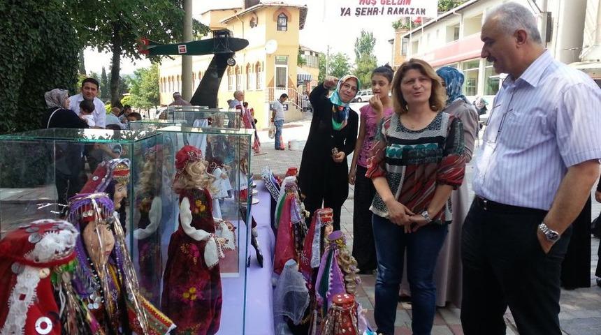 Y&ouml;resel Kıyafetli Folklorik Bebek Sergisi D&uuml;zenlendi