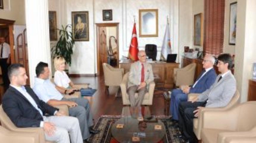 Baro Y&ouml;netiminden Başkan Yılmaz&rsquo;a Nezaket Ziyareti