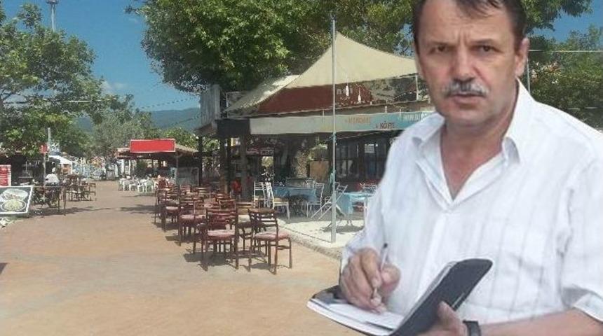 Seyyar &Ccedil;ay Bah&ccedil;eleri Kahveciler Odası Başkanı Aydoğan&rsquo;ı &Ccedil;ileden &Ccedil;ıkardı