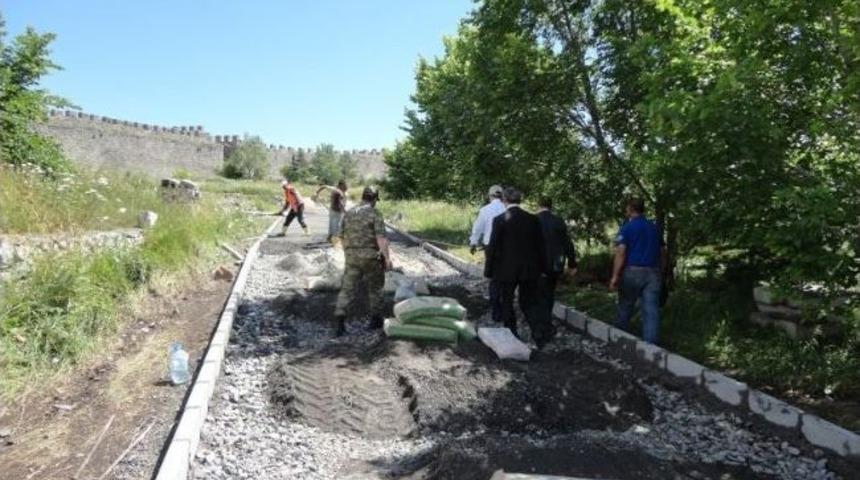 Ardahan Kalesi &rsquo;nde Restorasyon &Ccedil;alışması Başladı