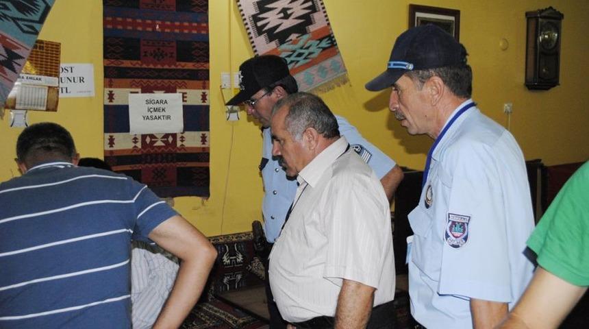 Sahura Kadar Sigara Denetimi Yapılıyor