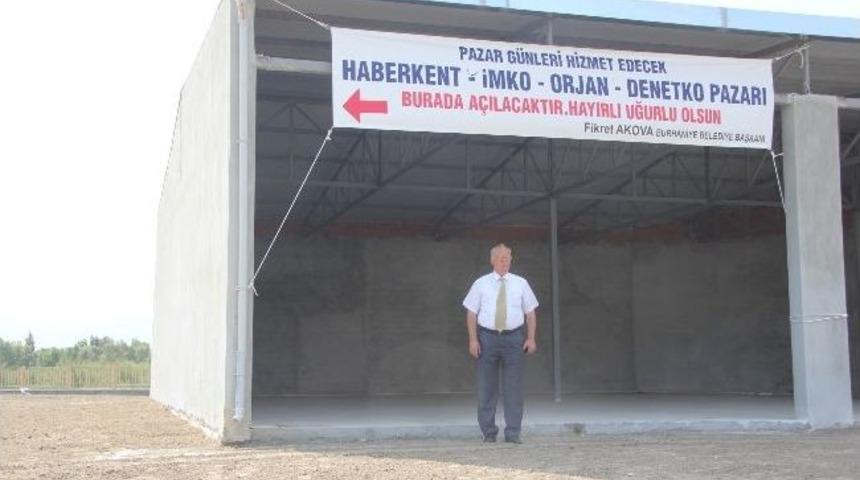 Burhaniye&rsquo;de Yeni Bir Pazar Yeni A&ccedil;ılacak