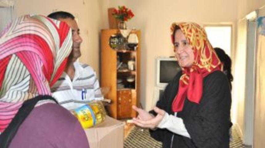 Vali Eşi B&uuml;y&uuml;kersoy'dan Ramazan Yardımı