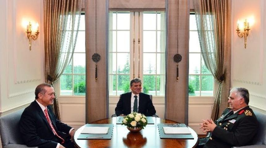 &Ccedil;ankaya K&ouml;şk&uuml;&rsquo;nde &Uuml;&ccedil;l&uuml; Zirve