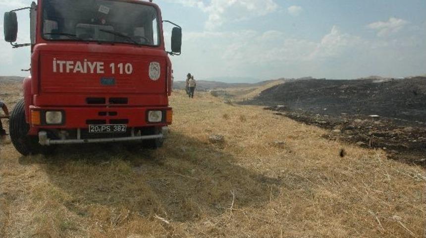 Antik Kentteki Yangın Korkuttu