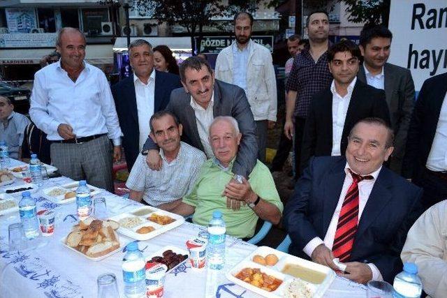 Ak Partililer Salıpazarı’nda İftarda Buluştu