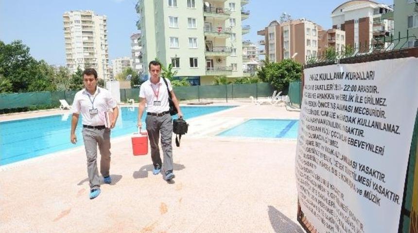 B&uuml;y&uuml;kşehir Havuz Denetimlerini S&uuml;rd&uuml;r&uuml;yor