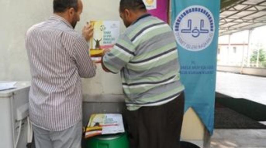 Başiskele&rsquo;de , bitkisel atık yağlarla engellilere destek