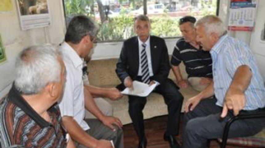&Ccedil;imenoğlu taksicileri bilgilendirdi